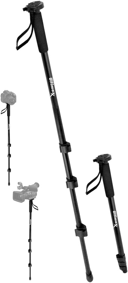 Ultimaxx 72" Monopod with Quick Release for Canon, Nikon, Sony, and Other Digital SLR Cameras