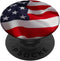 PopSockets PopGrip USA American Flag Design 4th Of July Gift On Black: Swappable Grip for Phones & Tablets