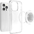 PopSockets Magnetic Adapter Ring for MagSafe, White, Magnetic Phone Attachment Ring for Android Devices
