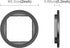 Lens Filter Holder for insta360 Ace Pro, Metal Camera Filter Holder Compatible with 49mm Filters