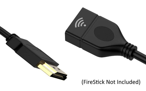 XL HDMI Extender Cable for Streaming Sticks, Increases WiFi Signal for Faster Streaming
