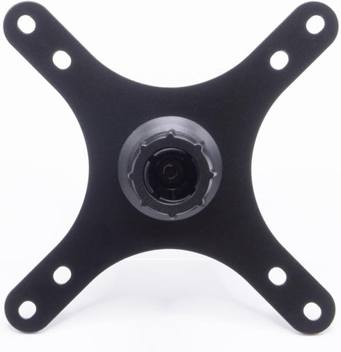 Kado Portable Monitor Mounting Adapter Bracket Plate Black, 17mm Ball Head to 100x100mm