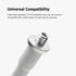 Holicfun Flexible Clip Mount for Indoor/Outdoor Security Cameras, 40cm Gooseneck, Compatible with Ring, Blink, Eufy,