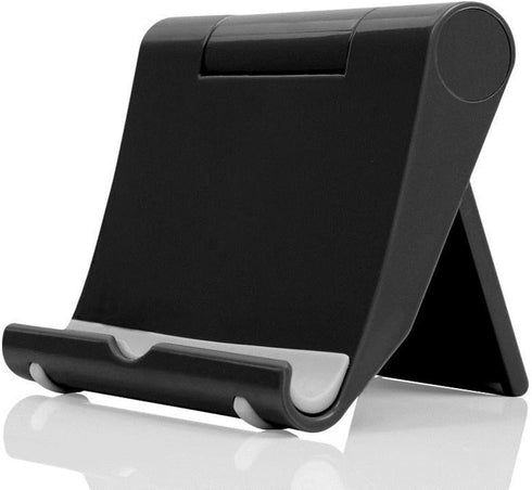 JUSDIQIR Cell Phone Stand for Desk Foldable Cell Phone Holder Desk Tablet Holder