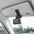 SUREWO Car Sun Visor Mount, Quick Clip with Universal Ball J Hook for GoPro Hero, DJI Osmo Action