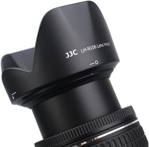 JJC HB-N106 Dedicated Reversible Lens Hood Shade for Nikon AF-P DX 18-55mm f/3.5-5.6G VR, D3500 D3400 D5600 D7500 Camera