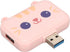 Sanpyl 3 in 1 Cute USB Hub, USB A to USB3.0 and USB2.0X