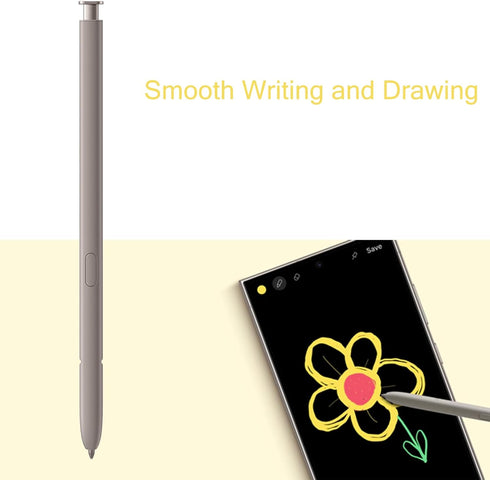 2 Pack S24 Ultra S Pen Replacement for Samsung Galaxy S24 Ultra, 4096 Pressure Sensor, Without Bluetooth,