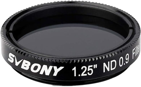 SVBONY SV139 1.25 inch Moon Filter 12.5% Transmission ND8 Neutral Density for Telescope Eyepiece