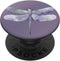 Phone 14 Pro Watercolour Dragonfly on Deep Purple PopSockets Standard PopGrip for Women