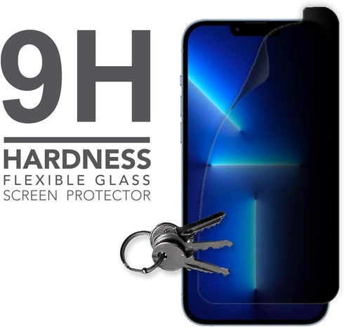 ARMOR Flexible Glass Screen Protector for iPhone 13 Pro / 13 - Privacy Guard with 9H