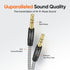 CableCreation Long Aux Cord 20FT, 3.5mm Male to Male, Braided Hi-Fi Sound Auxiliary Headphone Extension (Black)