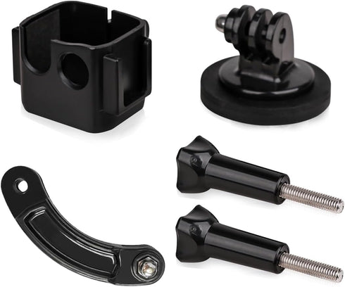 Lupholue 360 3 Magnetic Mount Expansion Adapter, Camera Bracelet with Cold Shoe on Car Railings Refrigerators, Rotation