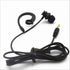Single Side Earbud Headphones, Stereo In-Ear Earphones with Removable Hook for PC, Smartphones, MP3, MP4 Players