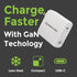 IOGEAR GearPower 100W USB-C GaN Charger, Compatible with USB4, Thunderbolt 3/4, iPhone 12, Android Smartphones