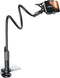 Lamicall Gooseneck Phone Holder - Flexible Long Arm Bedside Clip, Cell Phone Mount Clamp for 4-7" Phones, Black