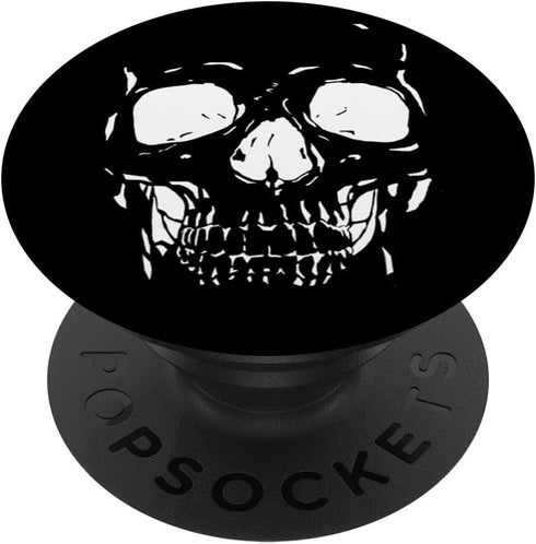 Scary Gifts Co. Skull PopSocket, Skeleton PopSocket Grip and Stand for Phones and Tablets