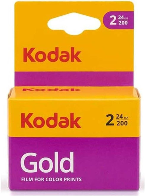 KODAK 6033963 Gold 200 135/24 Film (Pack of 2)