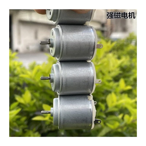LKHRIPMA 3V 3.7V 5V 6V 14500RPM 24mm R260 DC High Speed Small Round Electronic Starter Carbon Brush RC Car Boat Toy