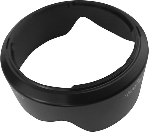 EW-60F Lens Hood for Canon RF-S 18-150mm F3.5-6.3 STM on EOS R7 R10, EF-M 18-150mm f/3.5-6.3 STM on M6 M100