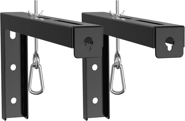 WALI Universal Projector Screen Ceiling Mount, Wall Hanging Mount L-Brackets, 12 inch