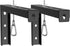 WALI Universal Projector Screen Ceiling Mount, Wall Hanging Mount L-Brackets, 12 inch
