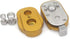 Mini Quick Release Plate System for Camera Monitors, Arms, Accessories, Microphones, Key Lights with 3/8 screws (Gold)