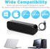 HONKYOB Counter USB Computer Speakers,Laptop Speakers Wired USB Powered,Portable Mini Sound Bar PC Speakers for Windows