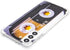 Case for Galaxy S21 5G, Shockproof Scratchproof TPU Soft Bumper Retro Music Cassette Tape Case for Samsung Galaxy S21 5G
