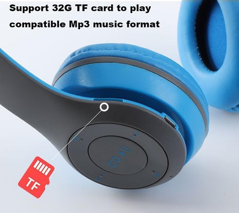 Upgraded Hybrid Noise Cancelling Headphones with Transparent Modes, Wireless Bluetooth with Mic and Deep Bass
