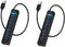 MVBOONE 2 Pack 7 Ports USB Hub, Multiple Port USB Adapter with Indictor
