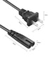 2 Prong AC Power Cord for ONN 100008736, JBL PartyBox 100 200 300 1000, ION Game Day Wireless Speaker Charger