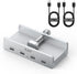 EJAY USB C Hub Clamp Mount, 4-Port 10Gbps USB 3.2 Hub Gen 2,