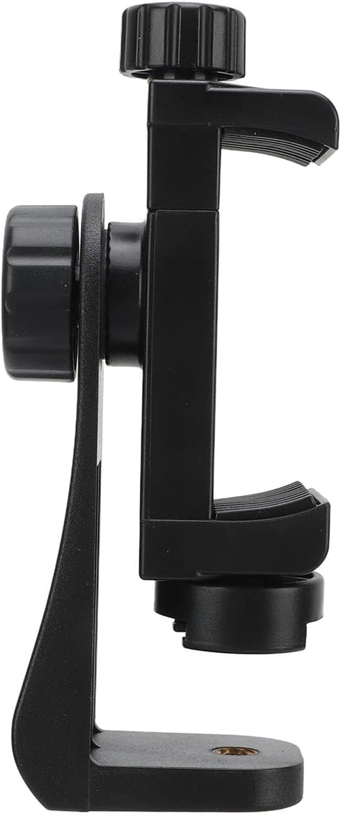 Cyrank 360 Tripod Phone Mount Holder Head Standard Screw Adapter Degree Rotatable Digtal Camera Bracket for Most