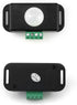 QWORK Motion Sensor LED Switch (2 Pack), 12-24V, 6A, Adjustable Delay Time for LED Strip Lighting, Wall Mount, 3"