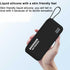 Generic CP25 20000mah 55W, Case for CUKTECH Power Bank Shockproof Silicone Case, Dustproof Protective Soft Cover