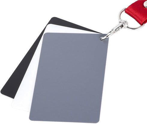 Macolink White Balance Grey Cards 18% Gray Cards Custom Color Calibration DSLR/SLR/Evil Camera