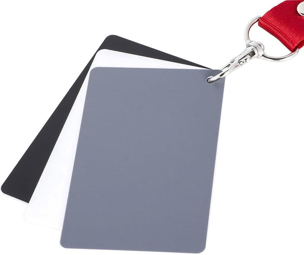 Macolink White Balance Grey Cards 18% Gray Cards Custom Color Calibration DSLR/SLR/Evil Camera