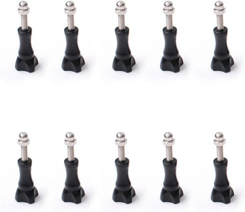 Oumers Long Thumbscrew with Cap - Thumb Screw Set for GoPro Accessories, 10pcs/Pack