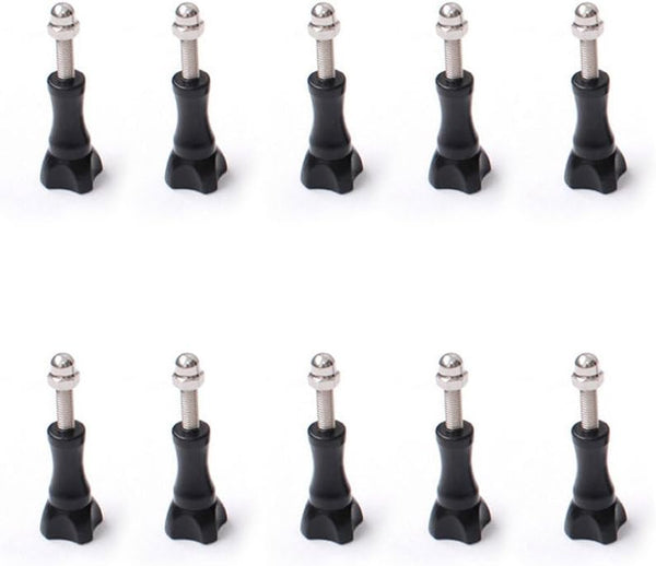 Oumers Long Thumbscrew with Cap - Thumb Screw Set for GoPro Accessories, 10pcs/Pack