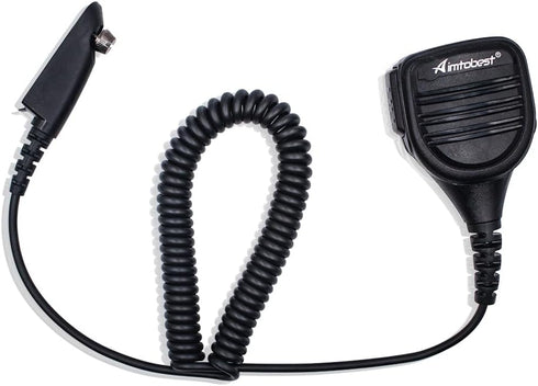 PMMN4021 PMMN4021A Speaker Microphone for Motorola Radio HT750 HT1250 HT1550 with 3.5mm Audio Jack
