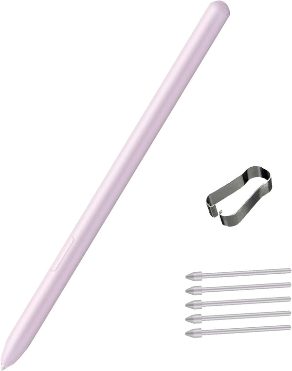 Galaxy Tab S9 FE S Pen Replacement for Samsung Galaxy Tab S9 FE, Stylus Pen with Nibs, Without Bluetooth, Purple