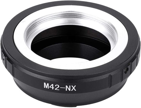 Qiilu M42-NX M42 Thread Lens NX Mount Camera Adapter Ring for Accessory