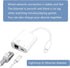 Lightning to Ethernet Adapter with Charging Port, RJ45 Ethernet LAN Network Adapter for iPhone/iPad/iPod Supports