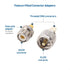 Cable Matters 4-Pack SMA to UHF Adapter Kit, UHF to SMA Connector Adapter Kit