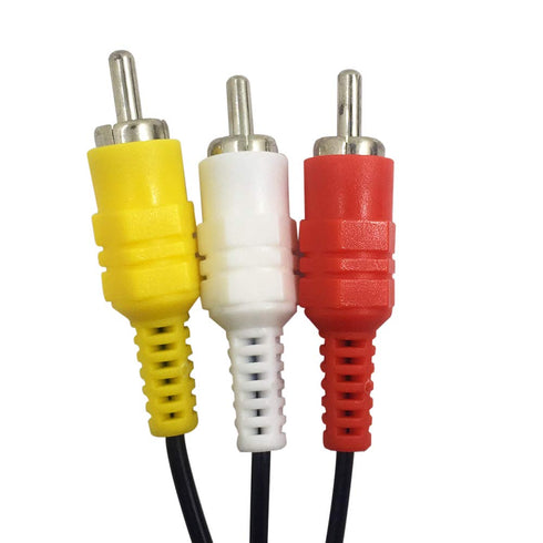 AFUNTA 6 Feet RCA Connection Cord, Standard AV Cable Compatible with Sega Genesis 2 & 3