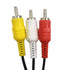 AFUNTA 6 Feet RCA Connection Cord, Standard AV Cable Compatible with Sega Genesis 2 & 3