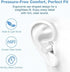 Generic 3.5mm Commute 2 Pack Wired Earbuds in-Ear Headphones with Microphone & Volume Control, Jack Stereo Sound, Noise