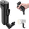ULANZI LA03 Light Stand Mount Adapter, 1/4" Screw Portable Handheld Grip Quick Adjustment