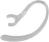 10PCS Bluetooth Headset Earpiece Universal Receiver Clip 360 Degree Rotate Clamp Holder Earhooks Ear Loop Replacement (6mm - Clear)